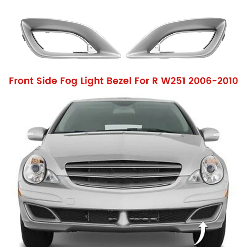 

Car Front Side Fog Light Bezel For Mercedes-Benz R350 W251 2006-2010 2518851923 2518852023