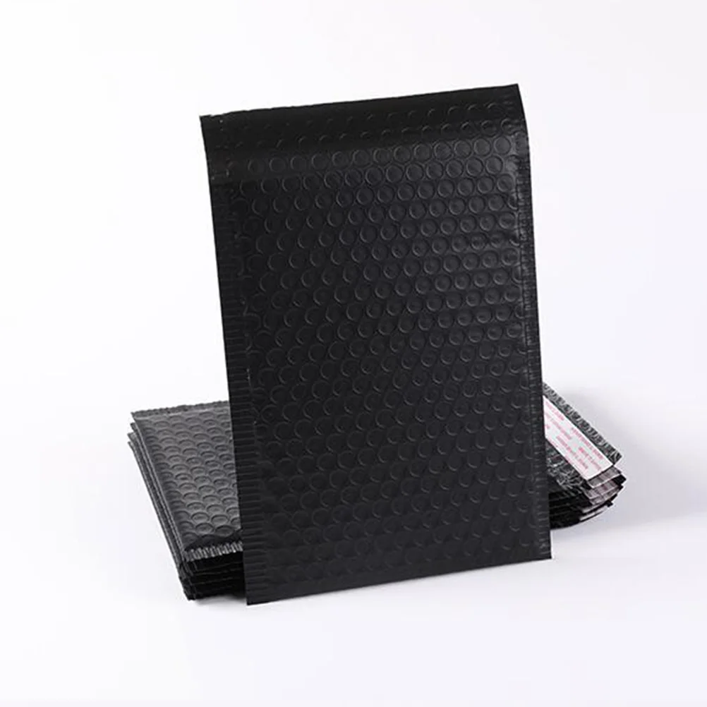 

25 Pcs Black Foam Padding Express Delivery Packaging Bag Co-extruded Film Office