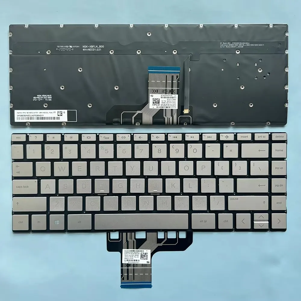 Фото Клавиатура с подсветкой 13-AH США для HP Envy 13-AH0043TX 13-AH0051WM 13-AH1025CL 13-AG 13-ag0000 13m-ag0000 13z-ag000 13M-AG0001DX №1