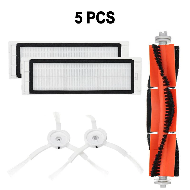 

Робот-пылесос Hepa-фильтр Основная щетка для Xiaomi Mi 1 1S Roborock S5 S50 Max Mijia Аксессуары для пылесоса Боковая щетка