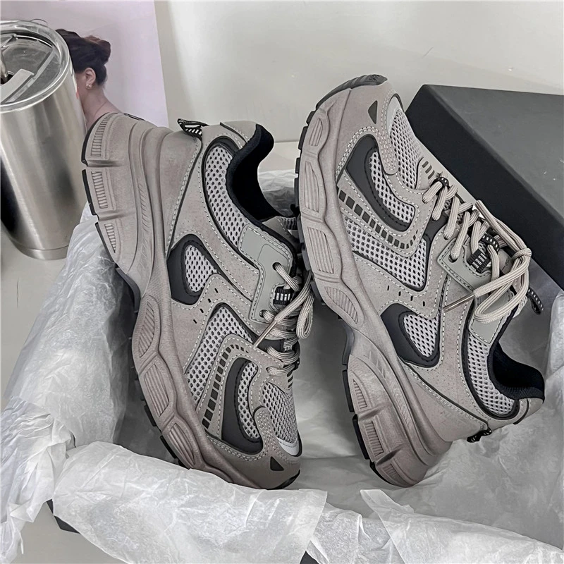 Туфли женские с мягкой подошвой Спортивные Повседневные на толстой подошве