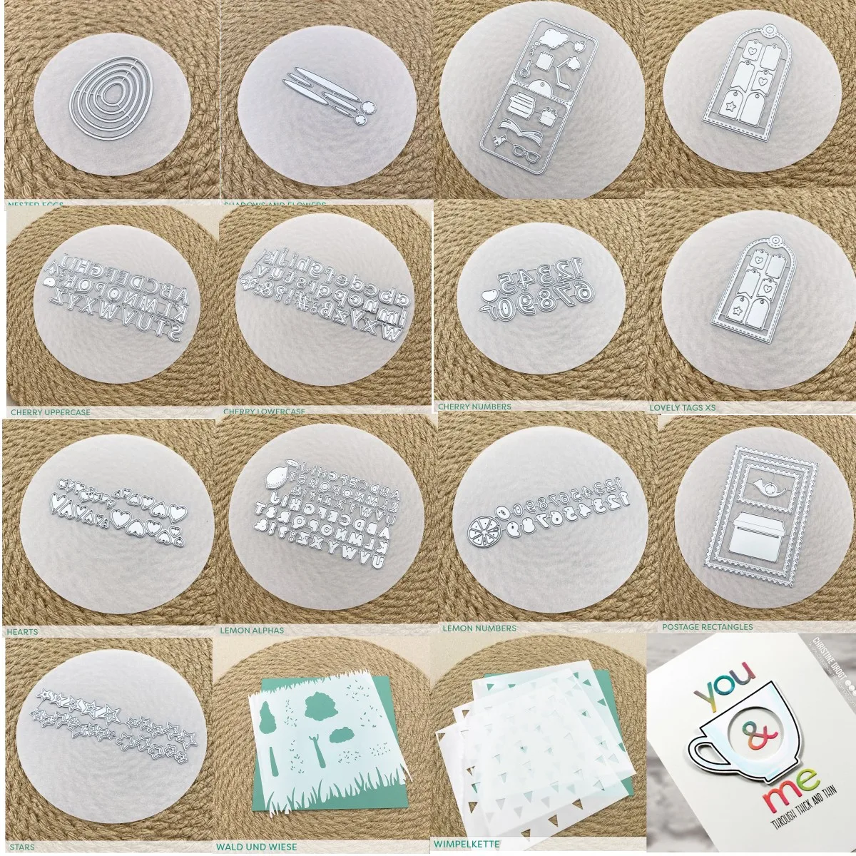 

Alphanumeric 2023 New Layering Stencils Metal Cutting Dies Cut DIY Scrapbooking Paper Craft Handmade Make Album Card Punch