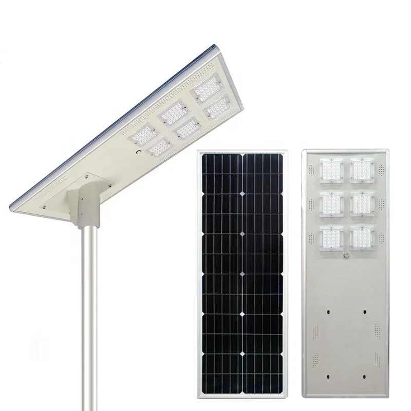 

over 50000hours lifespan 60W 80W 100W 120W Ip67 Outdoor All In One Solar Street Lamp solar street light manufacture