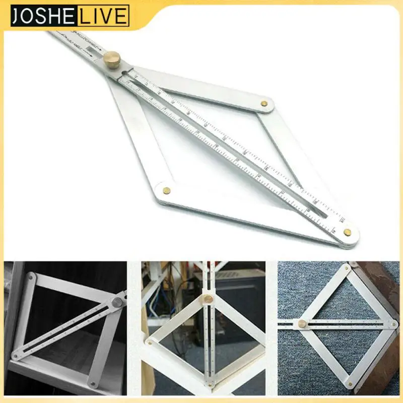 

Corner Angle Finder Stainless Steel Ceiling Artifact Square Protractor Woodworking Tool,Bevel Corner Protractor