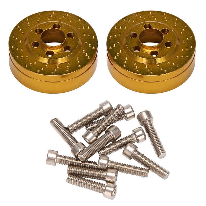 

2Pcs RC Wheel Rim Internal Counterweight Upgrade Parts for 1/10 RC SCX10 TRX4 Crawler Car Wheel Rims