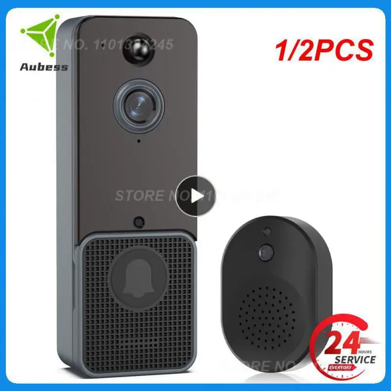 

1/2 шт., водонепроницаемый видеодомофон