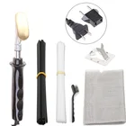 Оптовая продажа, новый разглаживающий Утюг для ремонта автомобильного бампера, горячий степлер 220 В с европейской вилкой, инструмент для глажки кожи, Электрический паяльник