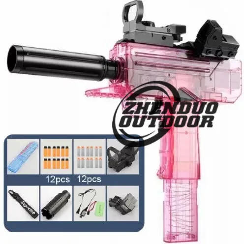 

ZHENDUO OUTDOOR Electric Automatic UZI Nerf Gun