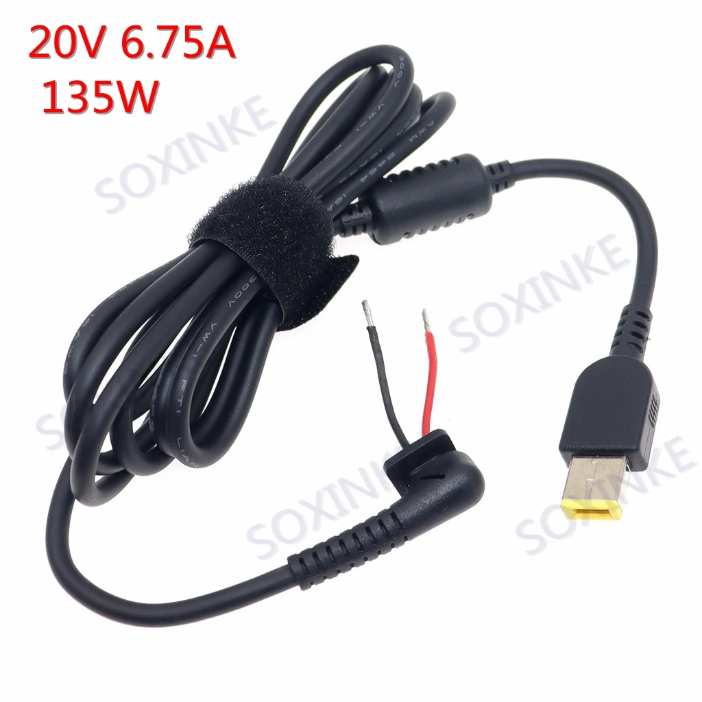 135W Laptop Dc Power Jack Cable Adapter Connector for Lenovo T440p Y50-70 R720 Y700 T540p P51 P52 S5 ADL135NLC3A Power Supply
