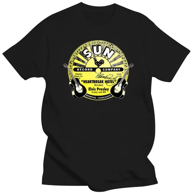 2022 New Sun Records   Elvis Heartbreak T Shirt