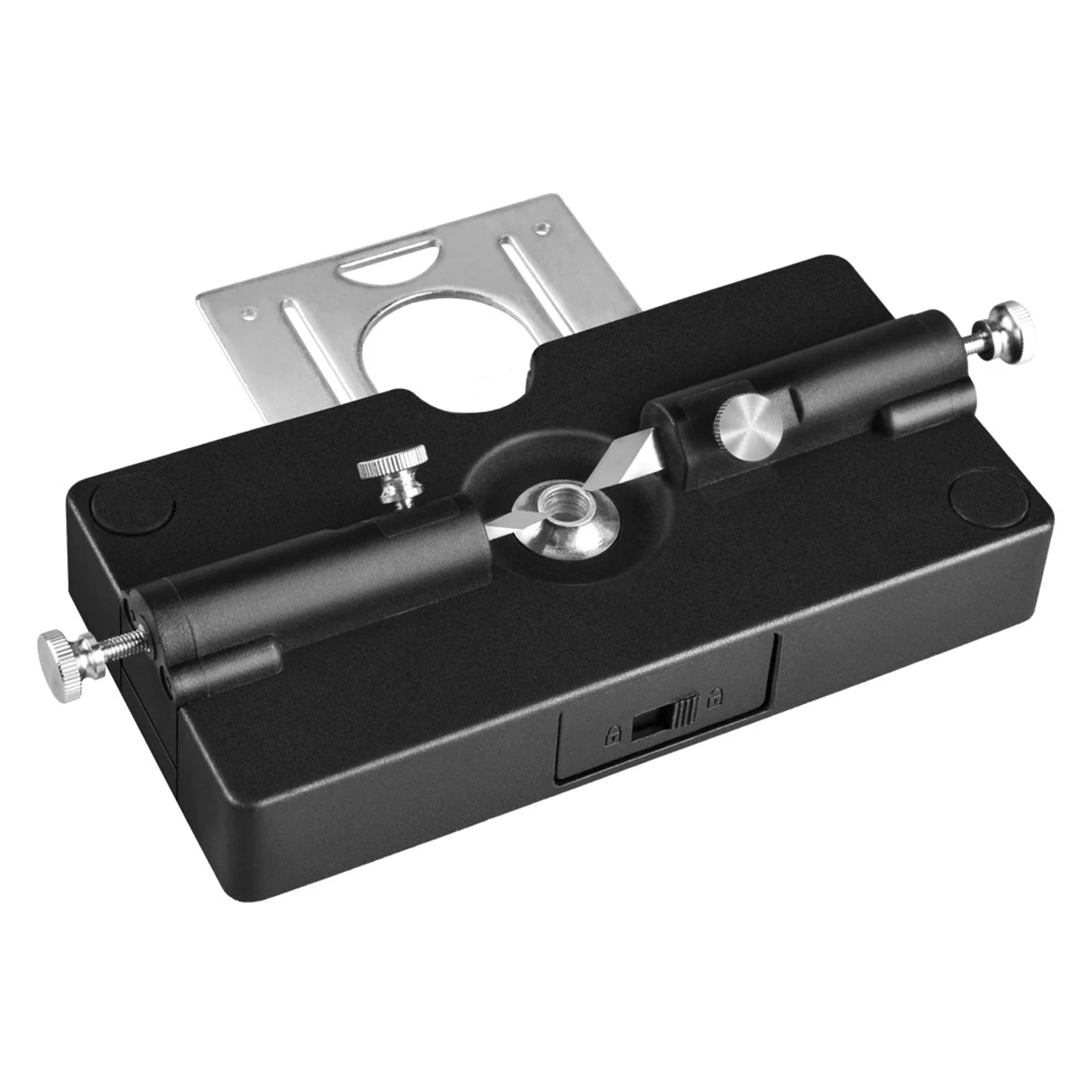 

Round Wood Tenon Making Punch Locator Woodworking Hole Drilling Guide Pin Bolt Plate Splicing Punching Tool