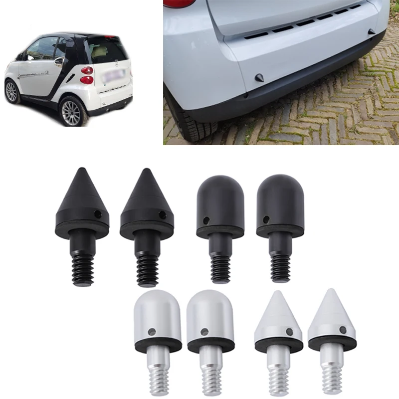 Автомобильный задний бампер фотозащита для 2008-2014 Benz SMART Fortwo W 451 W451 противоударный