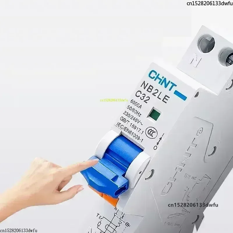 CHINT NB2LE 1P+N Автоматический выключатель с остаточным током 30mA