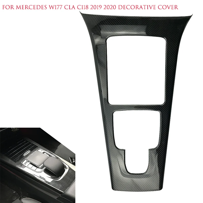 Купи Car Center Console Board Stickers Frame Strip Gear Shift Panel Cover Trim For Mercedes Benz A-Class W177 CLA C118 2019 ~ 2021 за 1,492 рублей в магазине AliExpress
