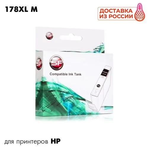 Картридж для принтера HP DeskJet 3070/3522/3524 PhotoSmart B010 B109/B SuperFine 178XL M CB324HE | Компьютеры и