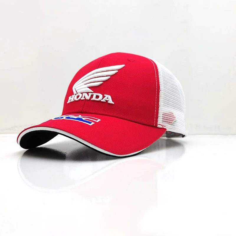 Модная мотоциклетная бейсболка хлопковая с вышивкой для логотипа honda уличная