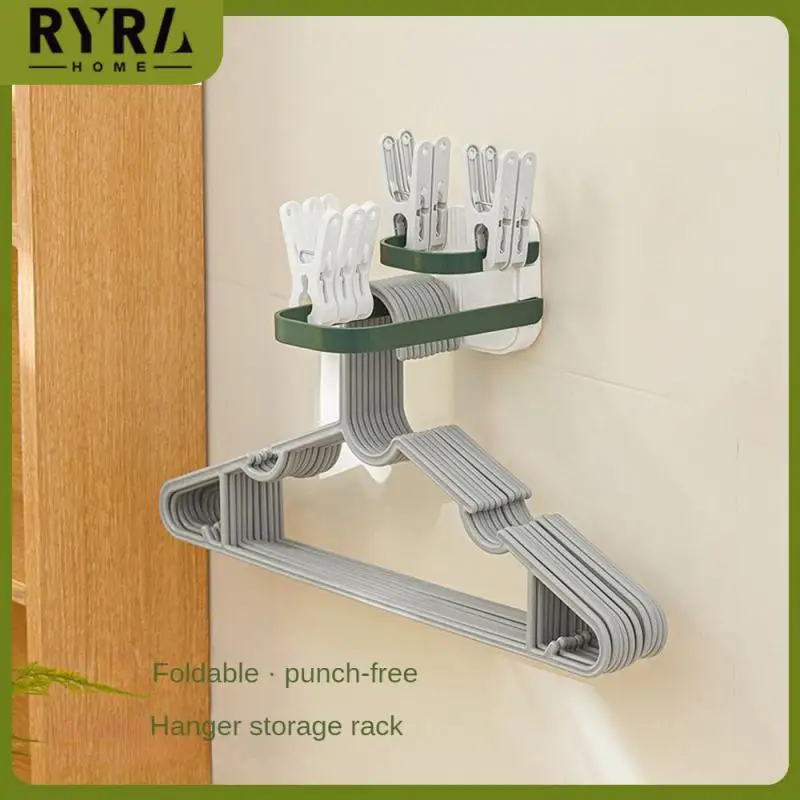 

Double Layer The Wall Hanging Is Neatly Stored Available In Three Colors Wall Hanging Not Slipping Hanger Storage Foldable