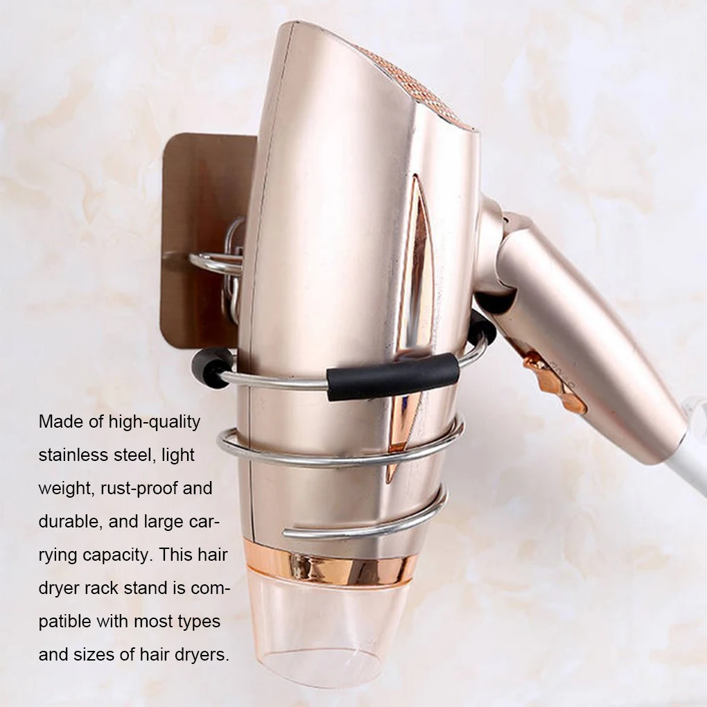 Настенный держатель для сушки волос в ванную комнату 5 кг |