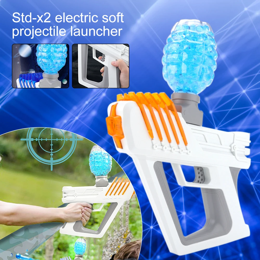 

Electric Gel Ball Blaster Toy with 10000pc bullet Eco-Friendly Beads Bullets Kids Outdoor Activities Fighting Shooting Games