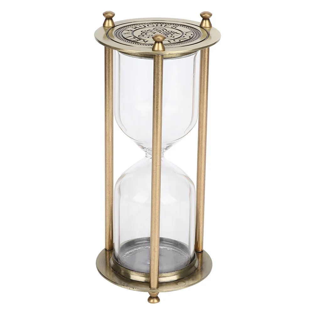 

Glass Sand Clock Home Decoration Hourglass Timer Accessory Gifts OrnamentSmall