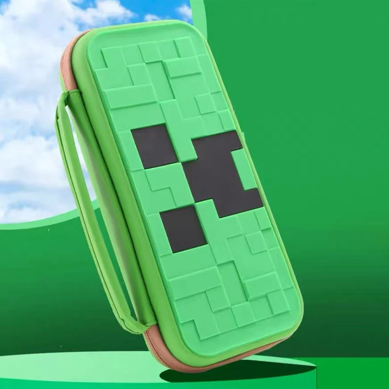 Сумка для хранения Minecraft Nintendo Switch NS OLED-консоли портативный чехол переноски