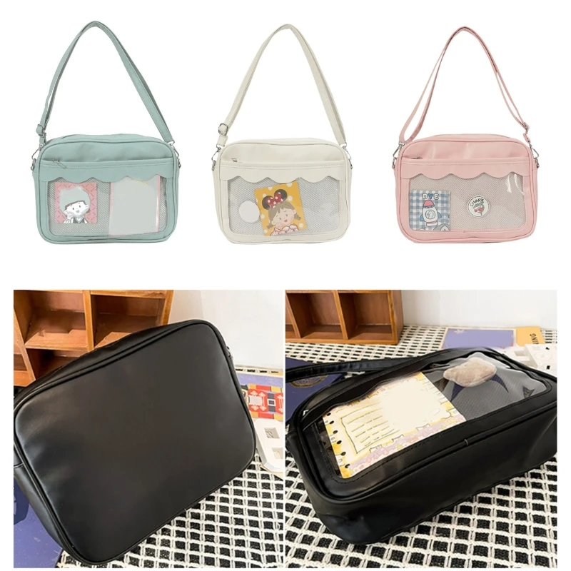 

28GD прозрачная сумка через плечо для женщин, прозрачная сумка через плечо, милая сумка-тоут, сумка-мессенджер