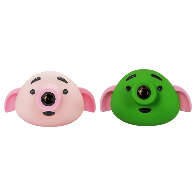 

Cute Children Camera 1.8 Inch Cartoon Cute Pig Camera Toys Birthday Gift 720P Video Camera Gifts Kids Camera