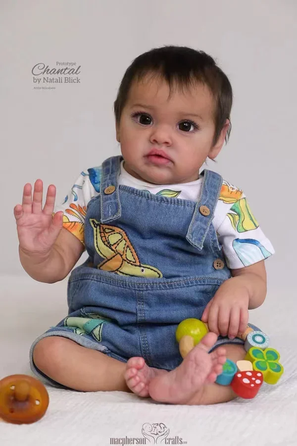 SINO-BB 20-дюймовый неокрашенный комплект Reborn Baby Chantal от Natali Blick Limited Sold Out Edition