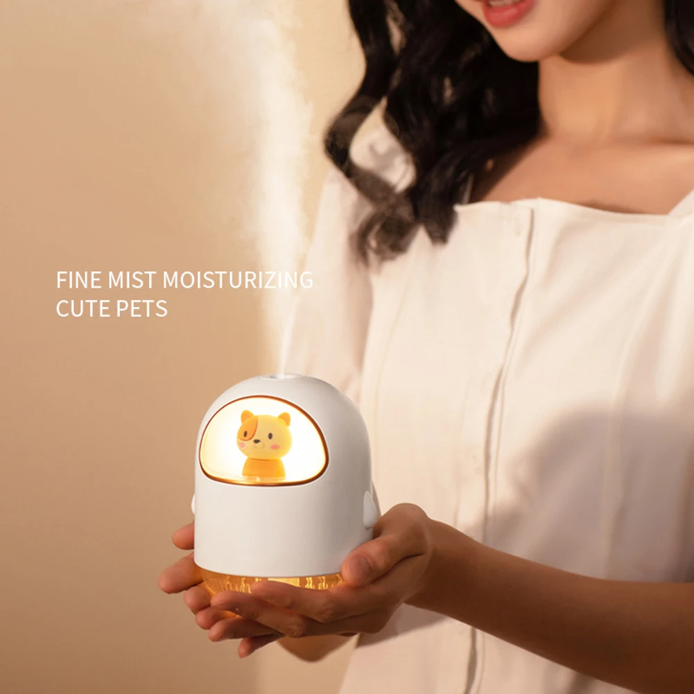 

Портативный увлажнитель воздуха в виде капсулы типа C, компактный распылитель для ароматерапии светодиодный светильник кой, уход за лицом