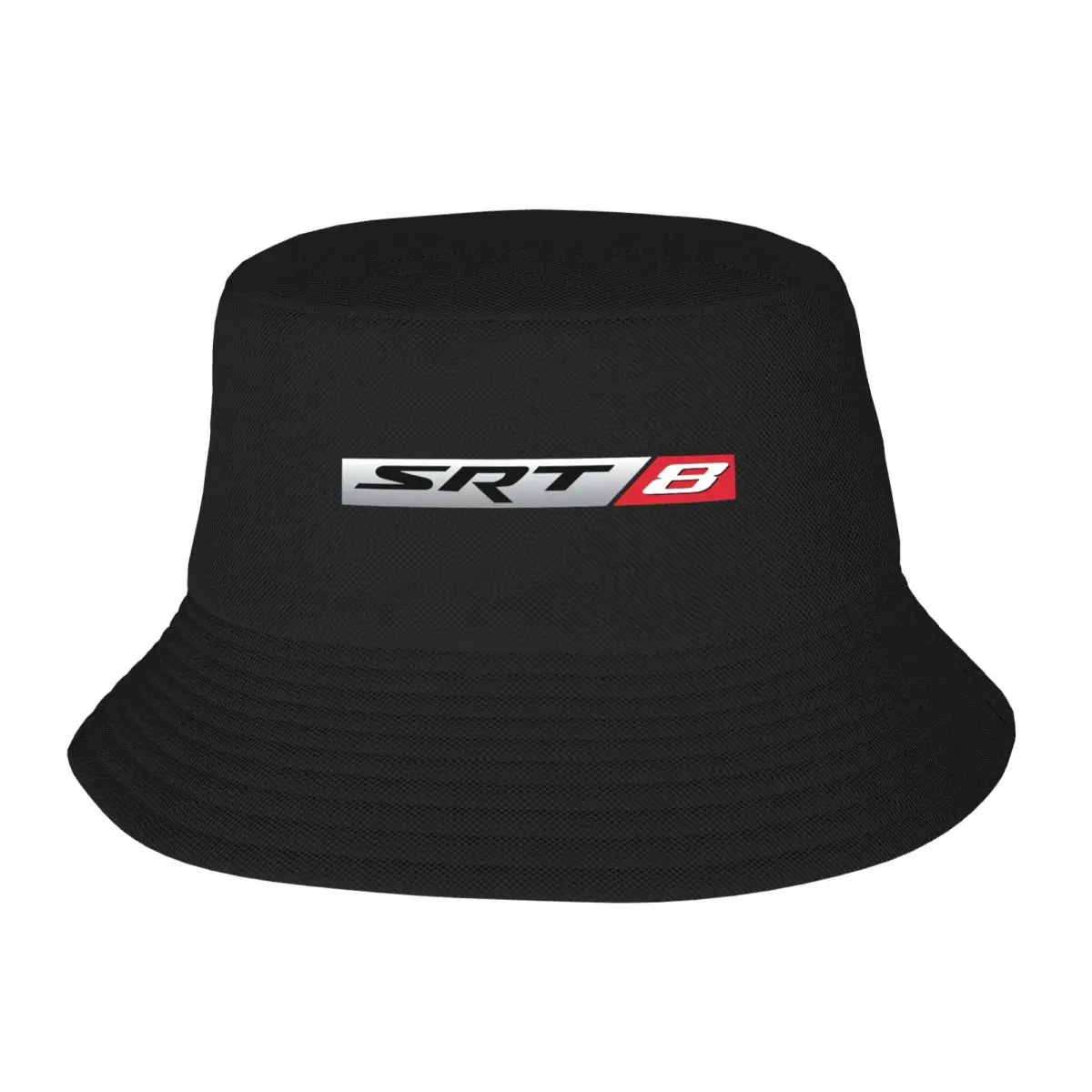 

Muscle Car-SRT8 Print Bucket Hat Double Side Reversible Bob Hats Cotton Foldable Unisex Fisherman Cap Travel Sunscreen