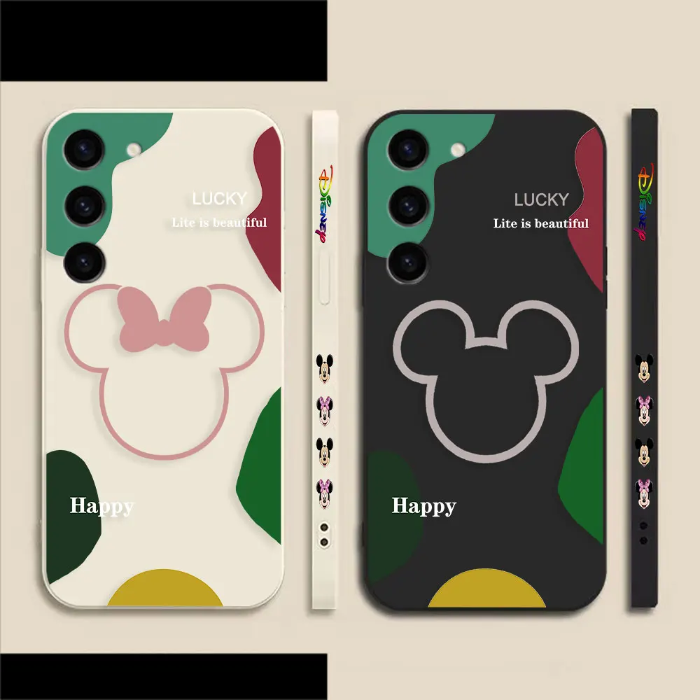 

Mickey Minnie Mouse Art Phone Case For Samsung Galaxy S23 S22 S21 S20 FE S11 S11E S10 S10E S9 S30 Ultra Plus 4G 5G Case Shell