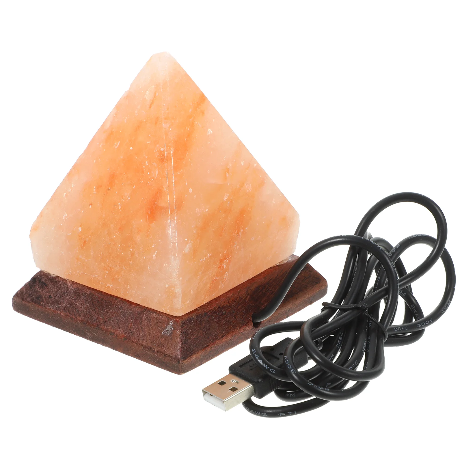 

Pyramid Salt Lamp Salt Lamp Night Light Color Changing Night Light Home Decoration