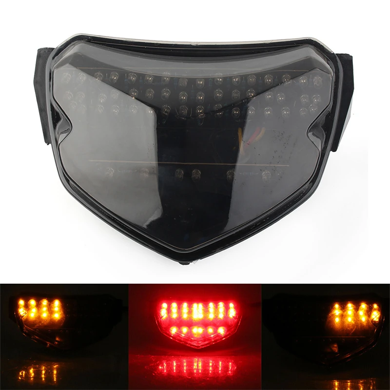 

Motorcycle Taillight Brake Turn Signals LED Integrated Light Tail Warning Light For Suzuki GSXR600 GSXR750 2004-2005