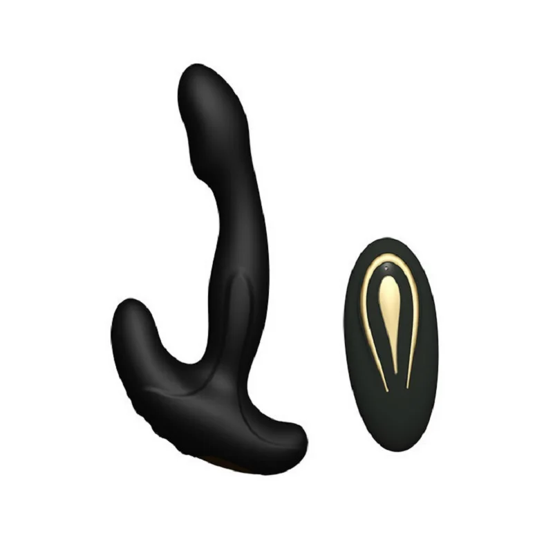 

Rechargeable wireless remote control rear court mens silicone vibrating