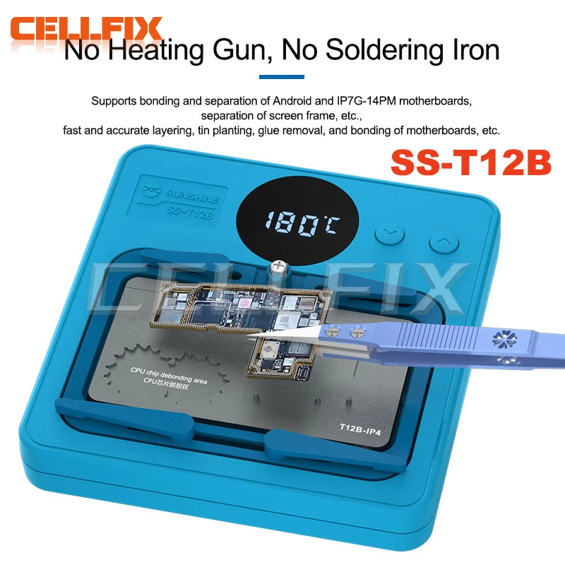 Умная нагревательная платформа Sunshine для iPhone 7-14 материнская плата Android BGA CPU