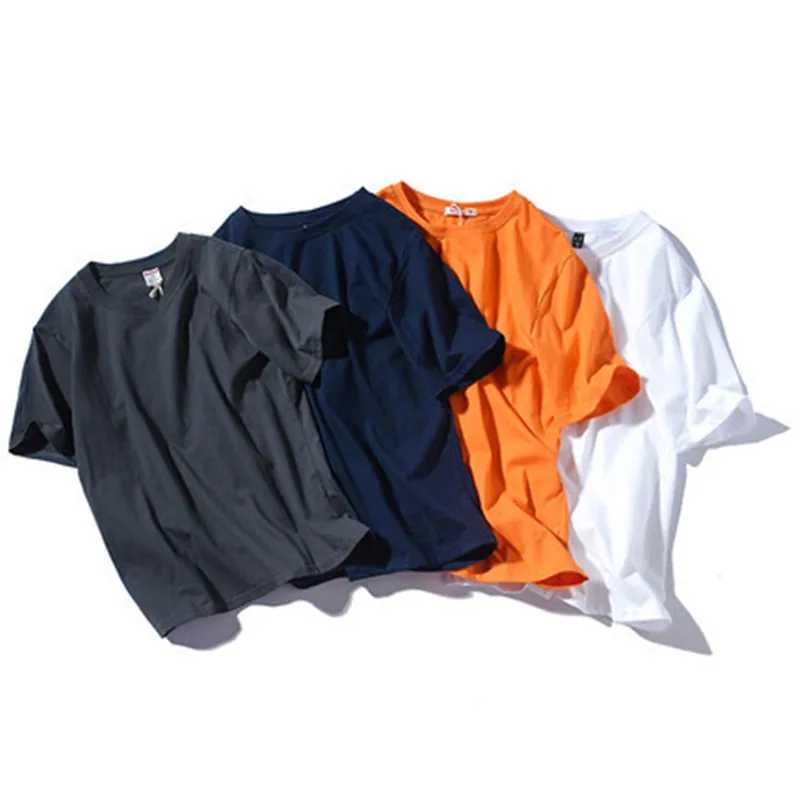 

NO.2-7665 100% cotton short sleeve cool men t shirt casual summer loose men tshirt male t-shirt tops couples tee shrits women