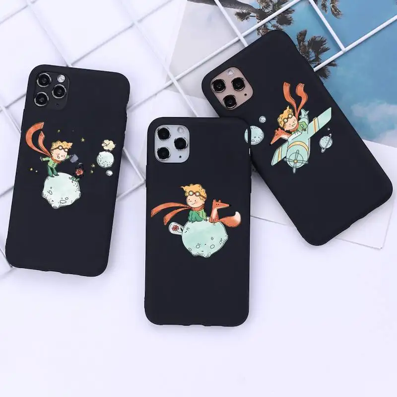 

Cute cartoon Little Prince Phone Case for iphone 13 12 11 Pro Mini XS MAX 8 7 Plus X 2020 XR cover