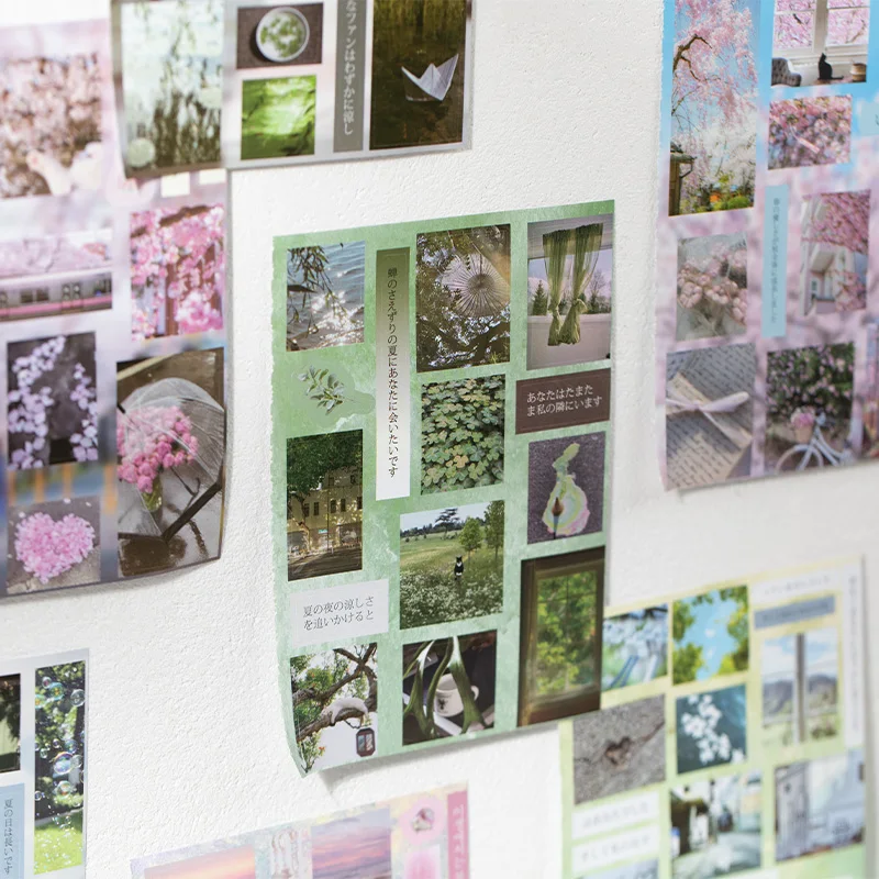 20 листов высекальных наклеек для книг Ограниченная серия времени декоративный