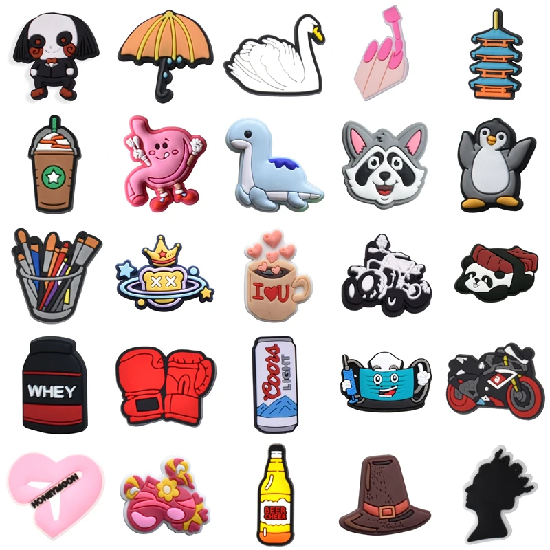 

Набор аксессуаров для обуви Crocs, Подарочный комплект аксессуаров для мальчиков, джинсы, шармы для девочек и женщин, подвески для обуви, для м...