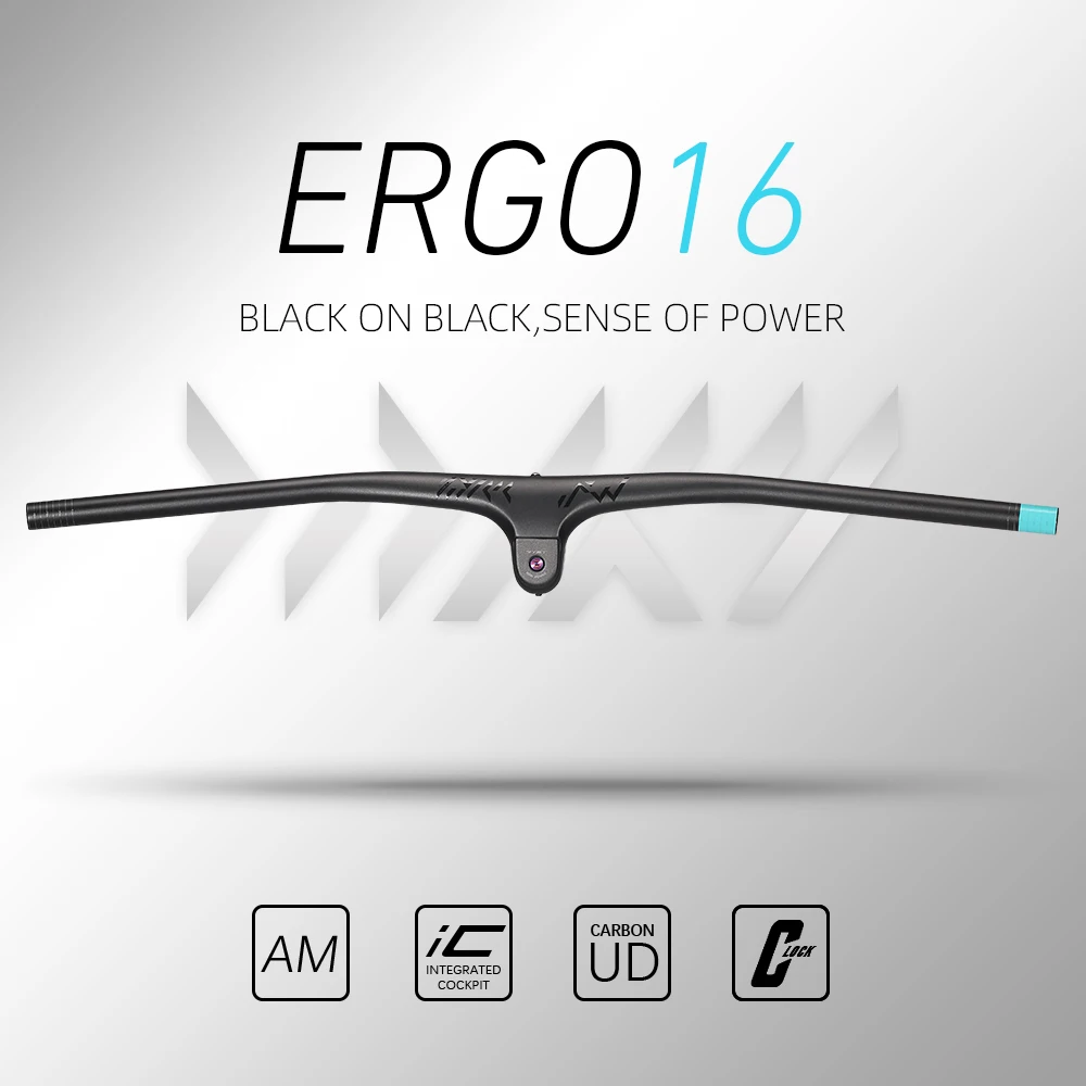 

Новинка 2022, интегрированный руль RYET для горного велосипеда T1000 Carbon Rise 810 мм-7 градусов, Матовый велосипед UD AM, цельнокроеный велосипед с плоским стержнем