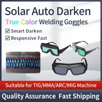 solar auto darkening welding filter for welding helmetwedling mask eyes gogglewelder glasses pc outer protective film