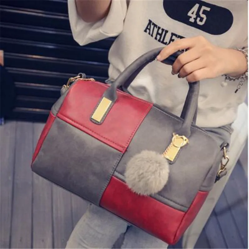 

Женская сумка-мессенджер на одно плечо, из ПУ кожи