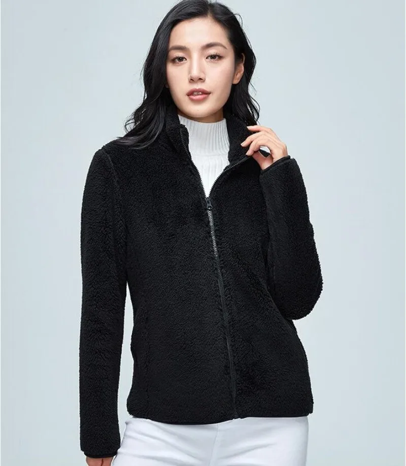 Двухсторонняя утепленная плюшевая куртка из кораллового бархата 7 цветов