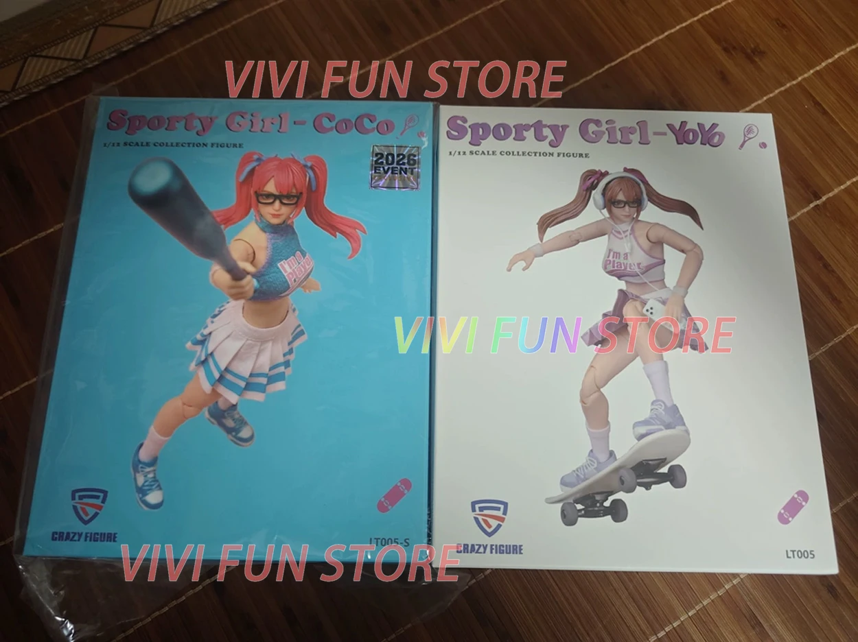 В наличии: Фигурка CFTOYS LT005-S Sporty Girl CoCo YoYo, коллекционная, масштаб 112, подвижная модель, красивая девушка (art.: 3920dbe90f375) - 3920dbe90f375