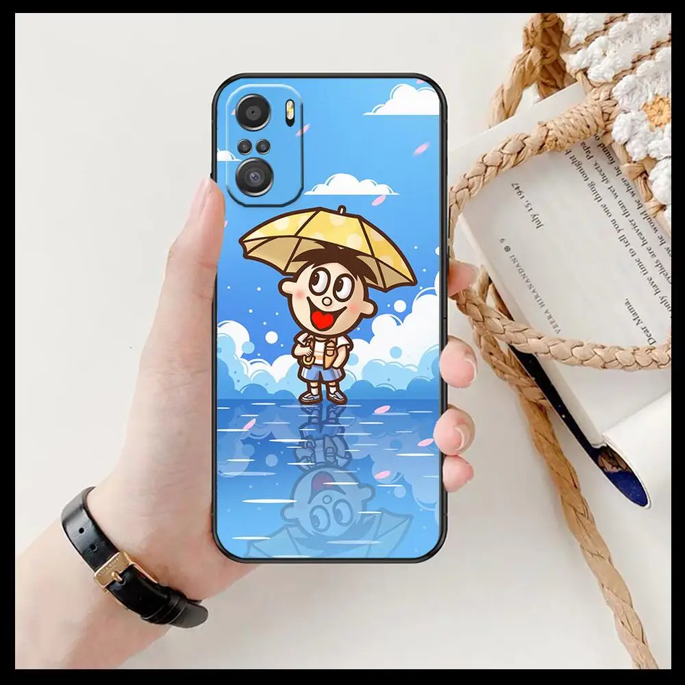 Фото Чехол для телефона little boy для xiaomi redmi 11 Lite pro Ultra 10 9 8 MIX 4 FOLD 10T, Черный силиконовый чехол №3