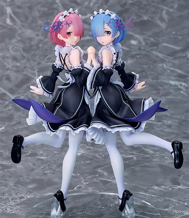 Rem & Ram Twins Action Figure Rem/ram Figure Collection Model Doll Toys