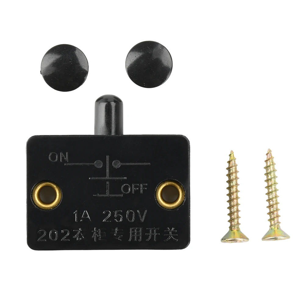 

Автоматический переключатель управления дверью шкафа, выключатель освещения шкафа, 1A 250 В