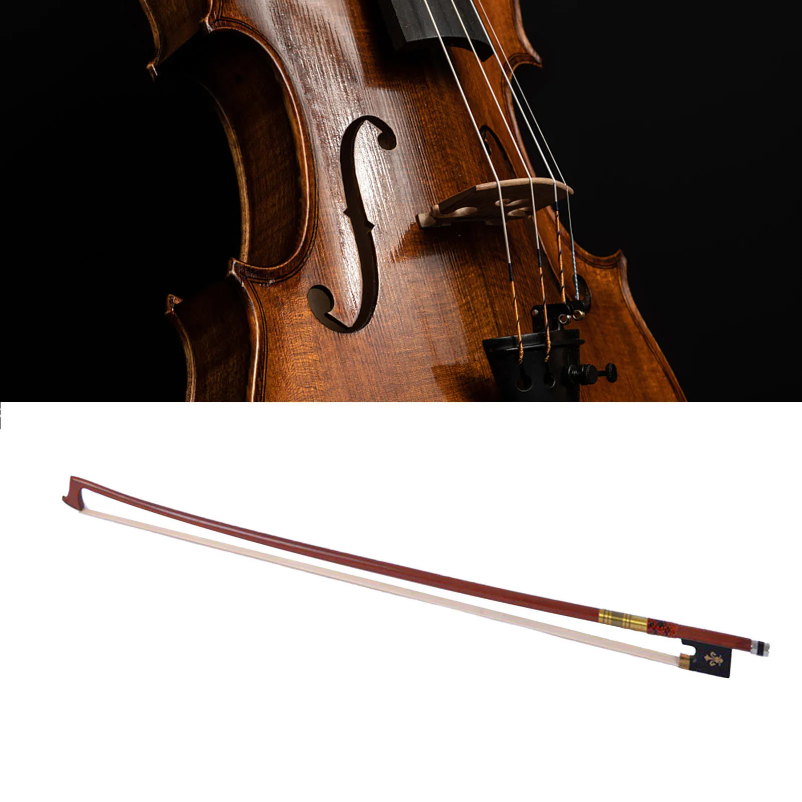 Замена смычка скрипки сандалового дерева 4/4 быстрого ответа хорошо