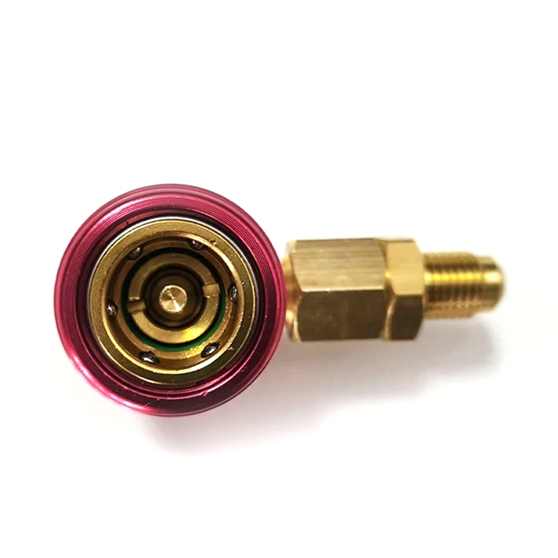 Freon R134A Авто Автомобильный разъем быстрого соединения Латунные адаптеры