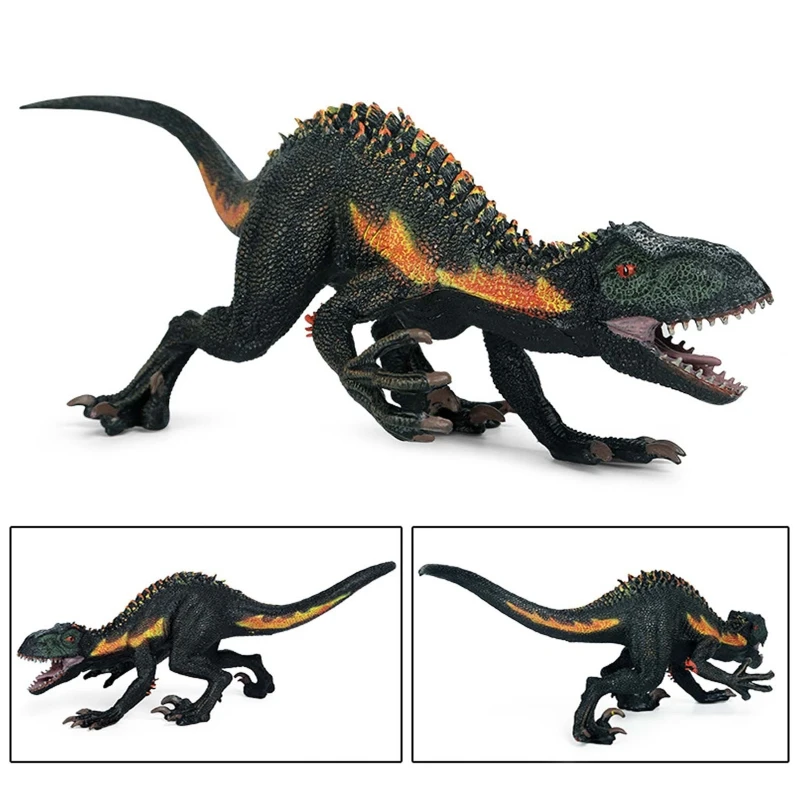 Dinossauro Jurassiced Indominus Tyrannosaurus Фигурка динозавра Модель Детские развивающие подарки